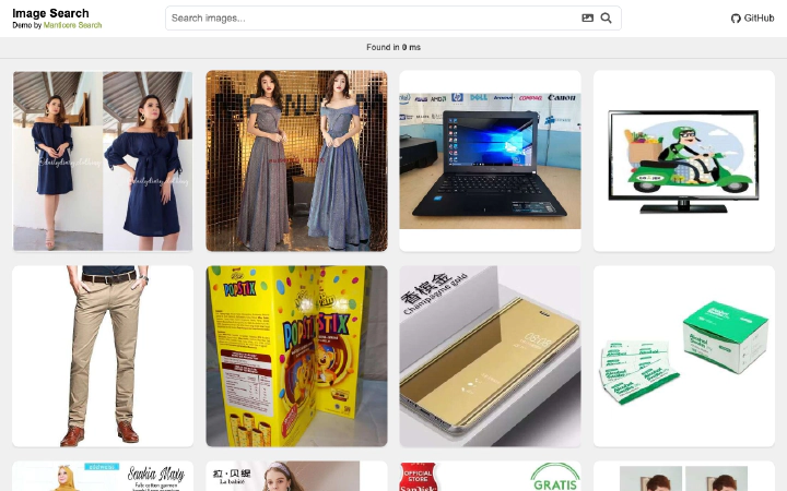Reverse image search with visually similar product results